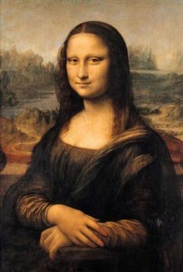 Leonardo da Vinci’s 1503 masterpiece, the Mona Lisa